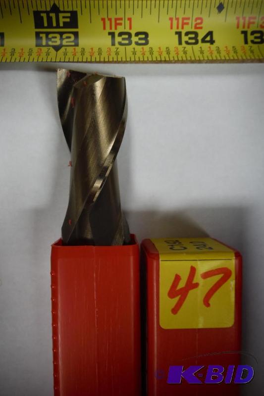 Dormer C192 Cobalt Steel Square Nose End Mills, Metric, Stub Length, Threaded Shank, Gold Oxide Finish, 30 Degree Helix,