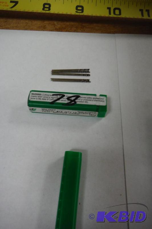 Precision Twist R18CO Cobalt Steel Jobber Drill Bit, Gold Oxide Finish, Round Shank, Spiral Flute, 135 Degree Point Angle