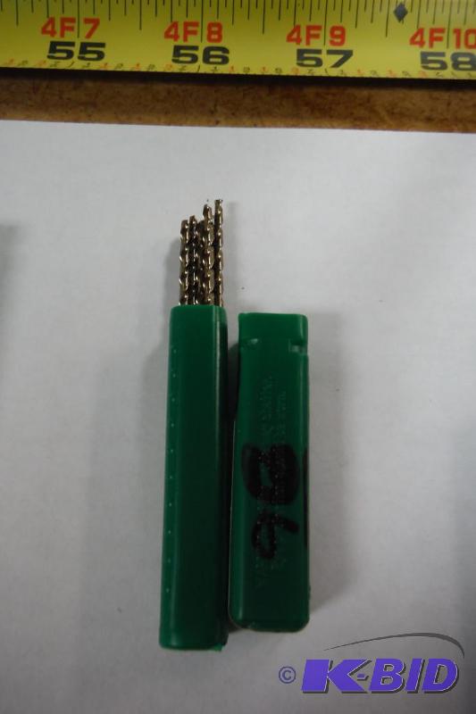 Precision Twist 2ACO Cobalt Steel Jobber Drill Bit, Gold Oxide Finish, Round Shank, Spiral Flute, 135 Degree Point Angle