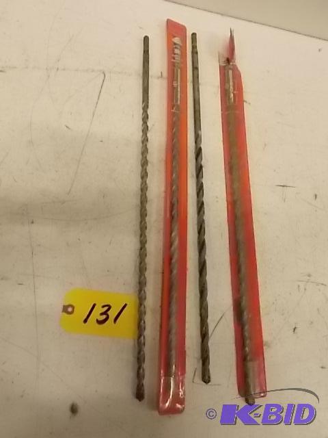 (4) Hammer Drill Bits...