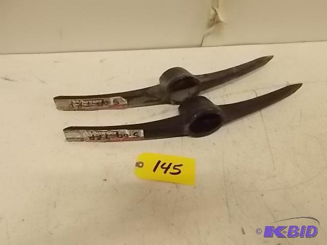 (2) Pick Axe Heads, New...