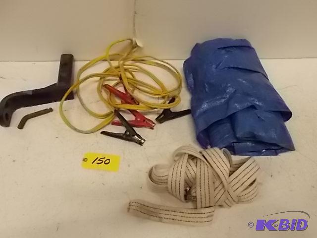 Side Mount Jumper Cables, Receiver Hitch, Tar...