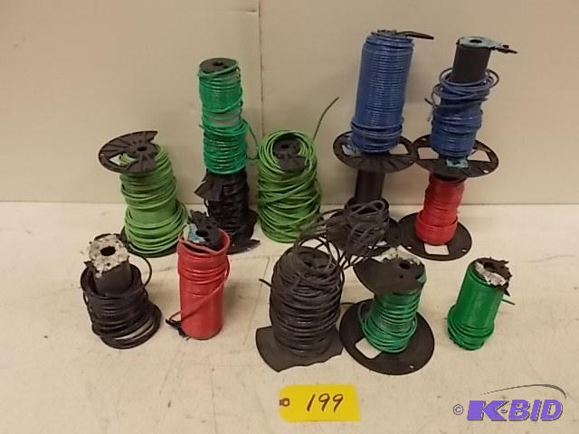 (13) Asstd Rolls of Wire, 10 awg...