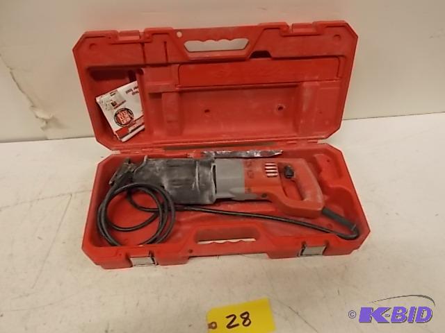 Milwaukee Heavy Duty Sawzall, Works...