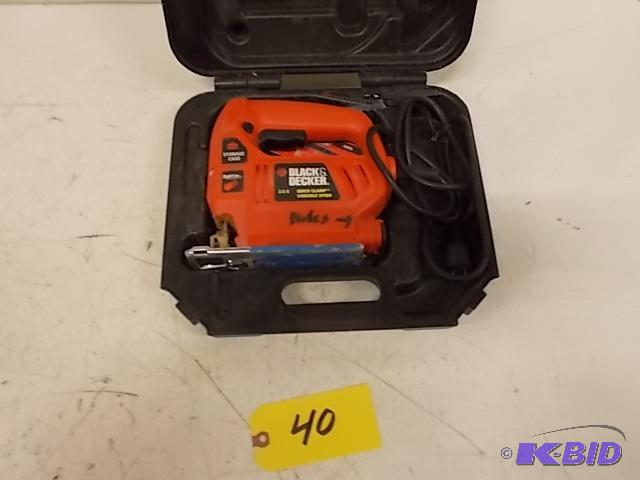 Black &amp Decker Jig Saw, Works...