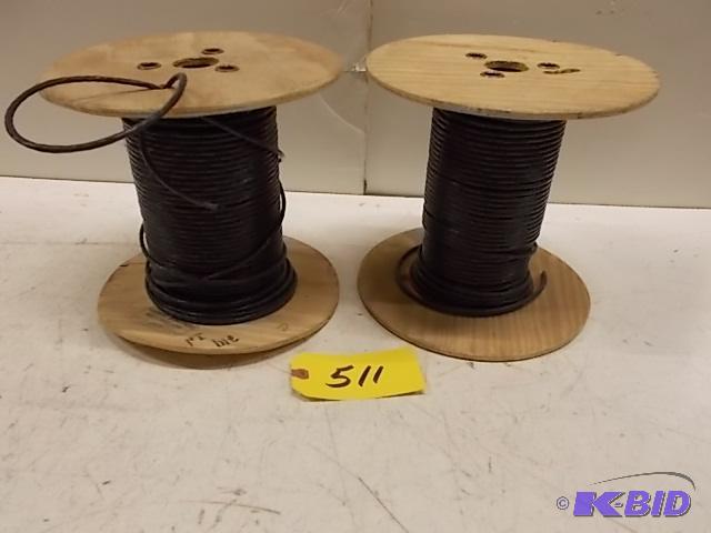 (2) Rolls of Wire, CAT5E...