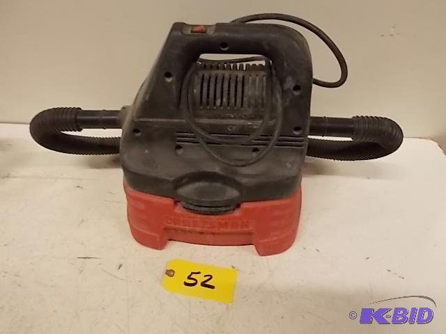 Craftsman 2 Gallon Shop Vac, Works...