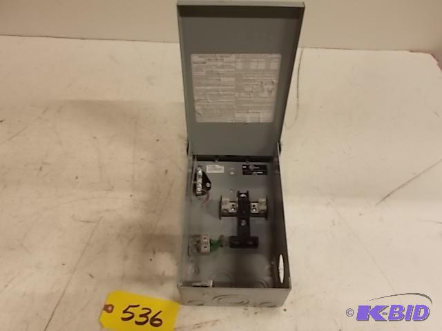 125 Amp Disconnect...