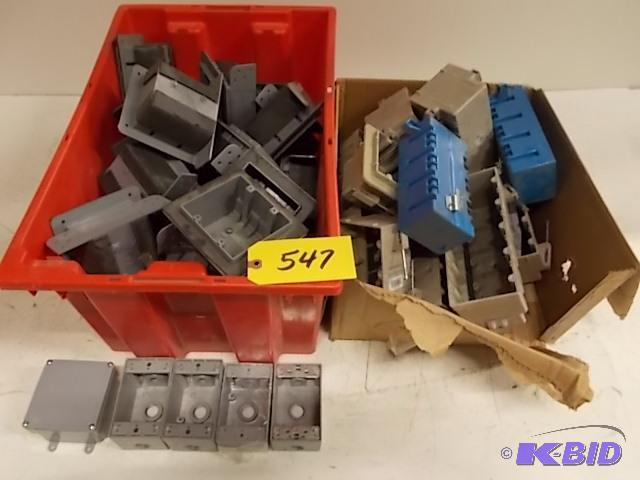 Asstd Electric Boxes...