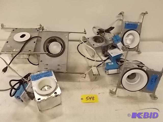 (6) Asstd Recessed Lights, Demo Units with C...