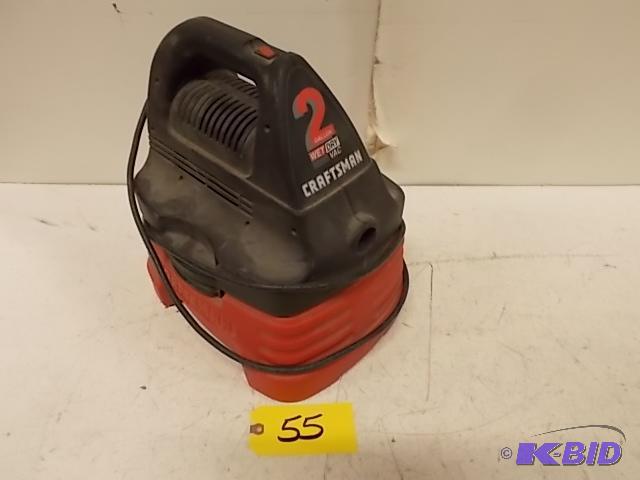 Craftsman 2 Gallon Shop Vac, No Hose, Works...