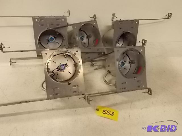 (5) Asstd Recessed Lights, 6&quot Juno...
