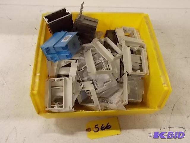 Asstd Electrical Boxes &amp Mud Rings...