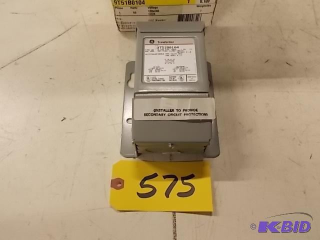 G.E. 9T51B0104 Buck Boost Transformer...