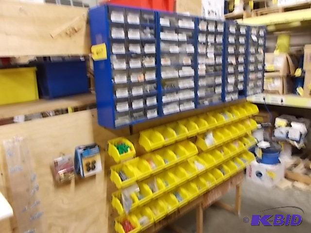 (5) Parts Cabinets with Low Voltage Fittings,...