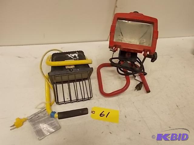(2) Work Lights, Works...