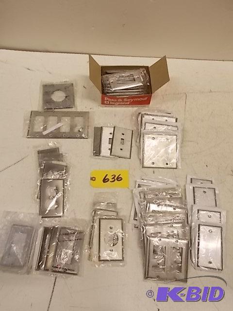 Asstd Stainless Steel Wall Plates...