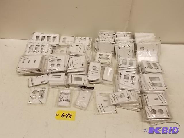 Asstd White Wall Plates...