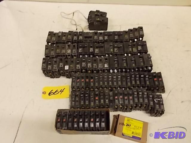 Asstd Square D Breakers...