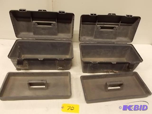 (2) Poly Tool Boxes...