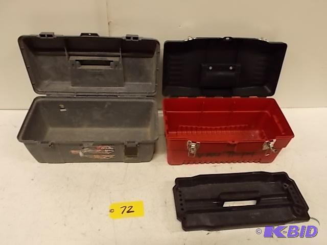 (2) Asstd Tool Boxes...