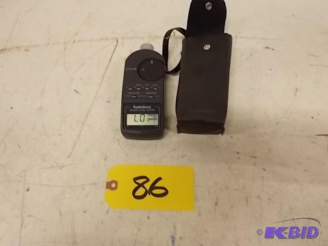 Radio Shack Digital Sound Level Meter, Works...