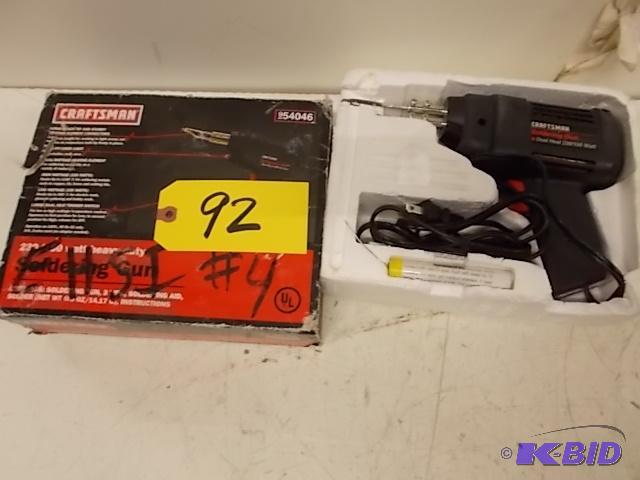 Craftsman H.D. Soldering Gun, Works...