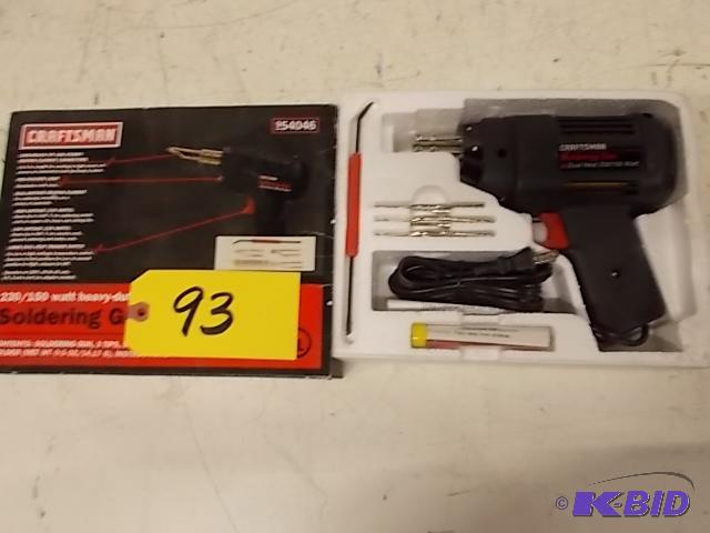 Craftsman H.D. Soldering Gun, New in Box...