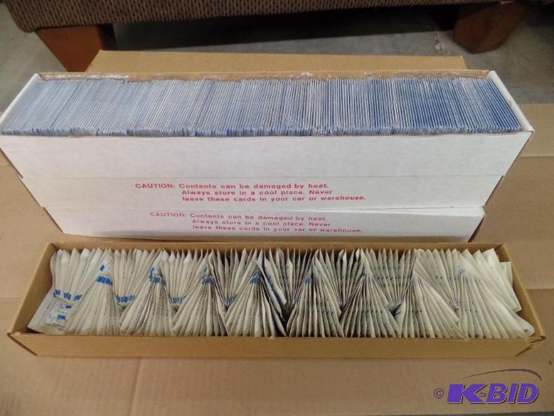 lot 48 image: Portrait Identification Cards and Holders plus Disposable Finger Print Pads
