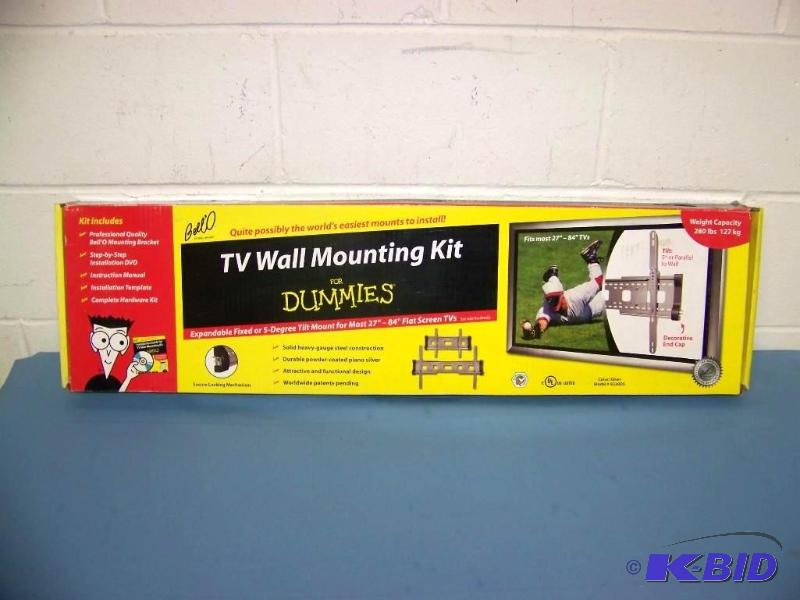 lot 11 image: BellO, TV Wall Mounting Kit for Dummies