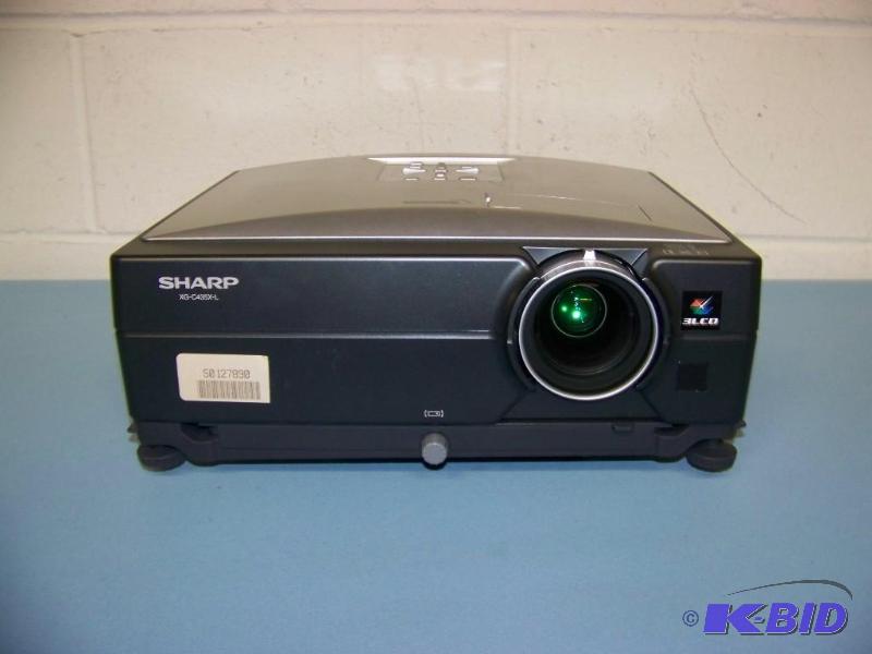 lot 27 image: Sharp, XG-C435X-L, LCD Projector