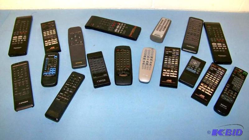 lot 48 image: Lot of Professional Video Equipment Remote Controls