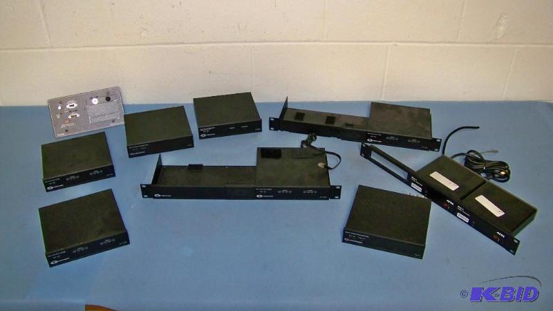 lot 51 image: Lot of Crestron, AMX and Extron Professional Audio and Video Equipment