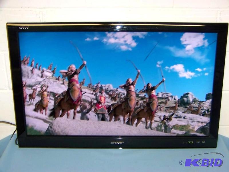 lot 6 image: Sharp, 40, Liquid Crystal Display (LCD) MonitorDisplay with Remote Control