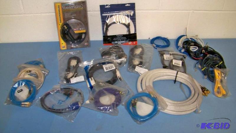 lot 79 image: Lot of Audio, Video and Computer Cables