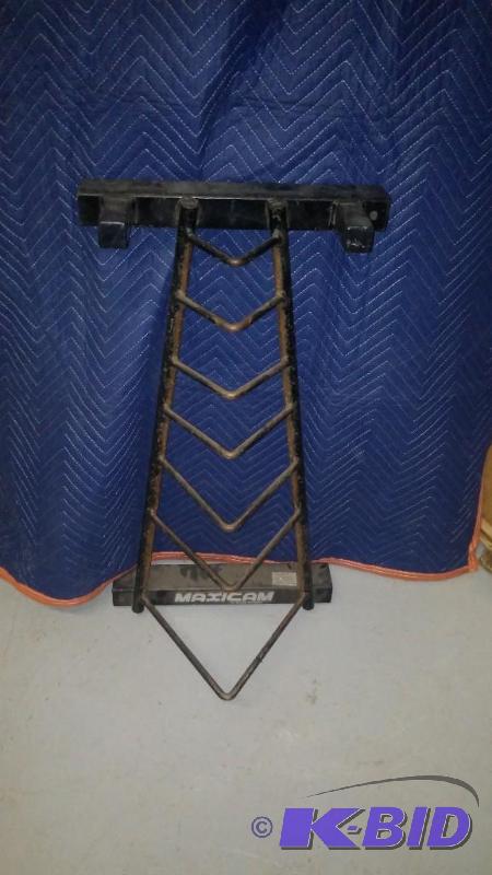 Bumper plate rack