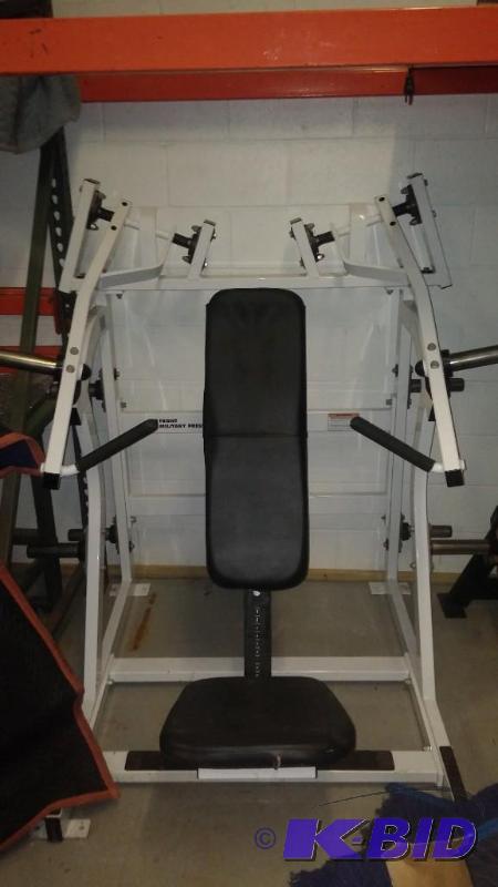 Hammer Isolateral front military press
