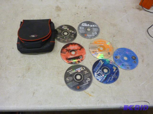 lot 124 image: Miscellaneous Sega Games with Case...