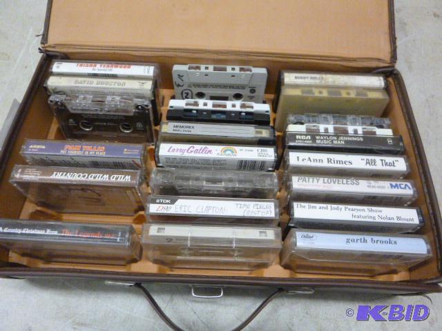 lot 125 image: Miscellaneous Cassettes with Case...