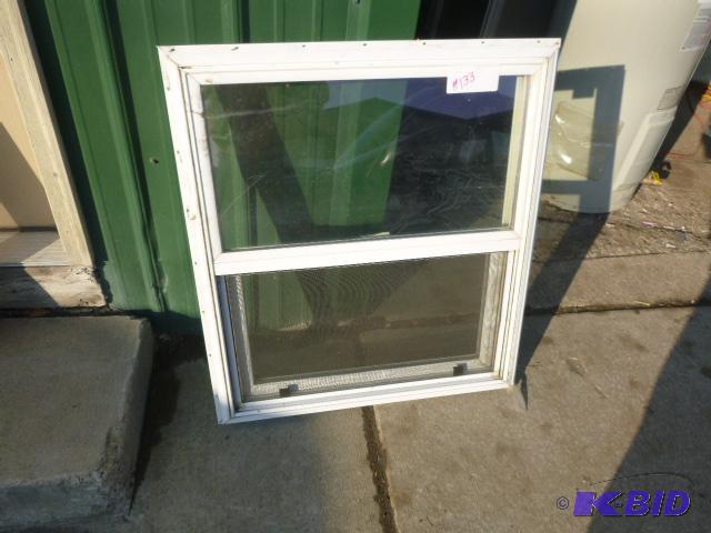lot 133 image: Window Double hung with screen - 30 12"...