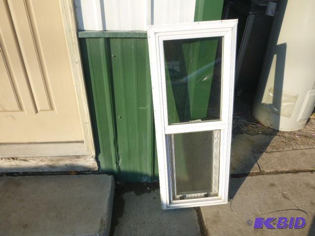 lot 135 image: Window Double hung with screen - 30 12"...