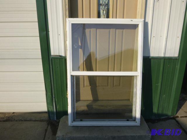 lot 136 image: Window Double hung with screen - 53 34"...