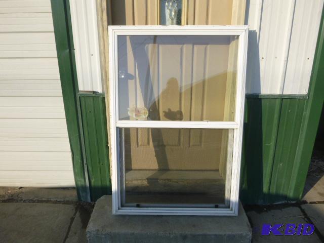 lot 137 image: Window Double hung with screen - 53 34"...