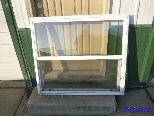 lot 138 image: Window Double hung with screen - 40" X 4...