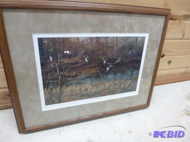 lot 140 image: &quotApple River Mallards" by Terry Red...