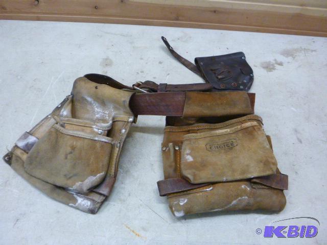 lot 154 image: Tool Pouches with Belt...