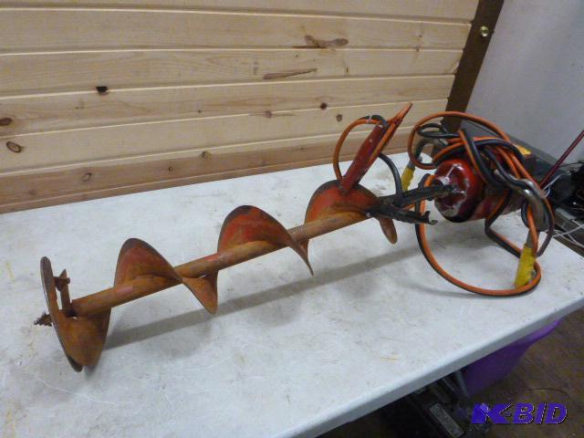 lot 158 image: Ardis Electric Quick Digger Auger ...
