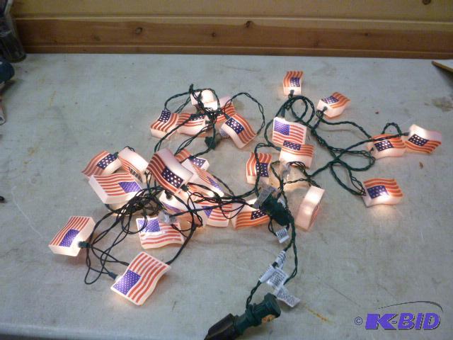 lot 195 image: Flag Lights...