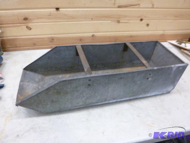 lot 196 image: Metal Parts Bin 8" X 32" X 10"...