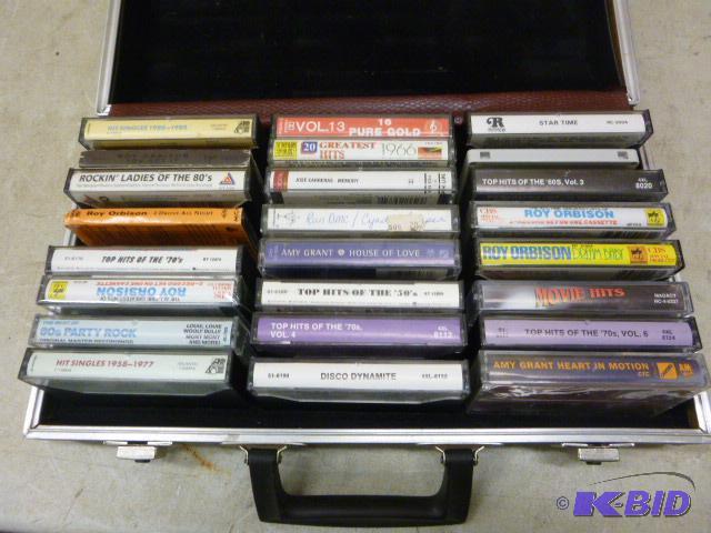 lot 206 image: Case of Miscellaneous Cassette Tapes...